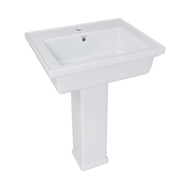 Castlefield-L-1525A-W-Pedestal Leg